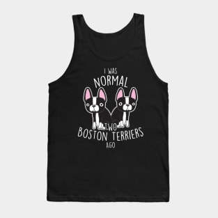 Boston Terrier Dog Normal Tank Top